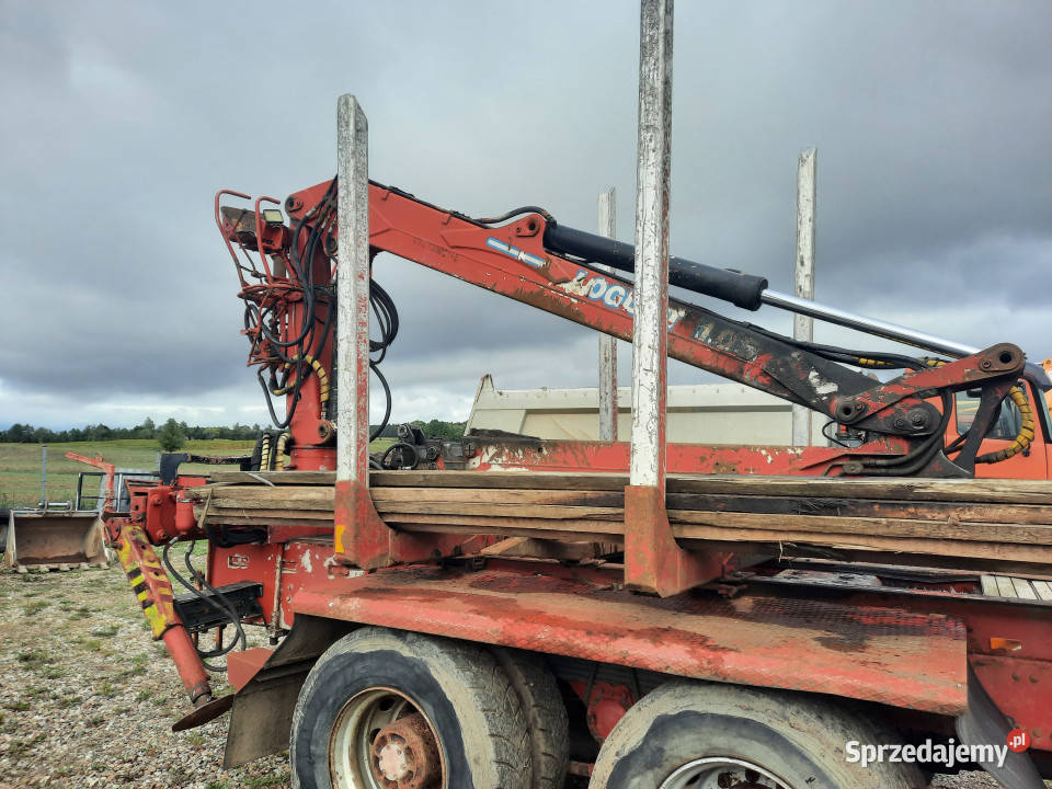 Żuraw do załadunku drewna LOGLIFT F 105 S 26 t Płociczno-Tartak