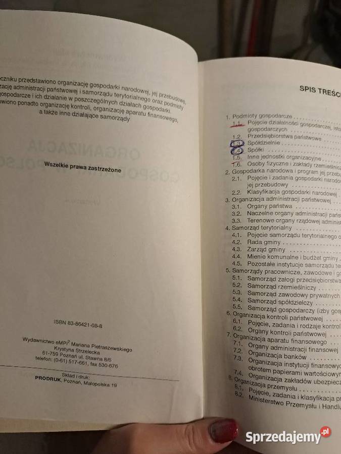 Organizacja gospodarki Wrocław