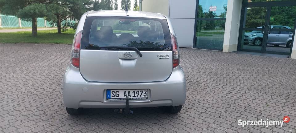 Daihatsu Sirion 13 B 91 Bezwypadkowy Zadbany elektrochrom. lusterko wst. mazowieckie sprzedam