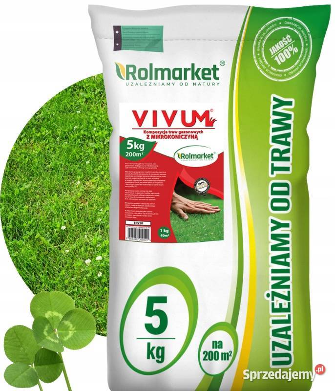 ODPORNA Trawa z mikrokoniczyną VIVUM mieszanka 5