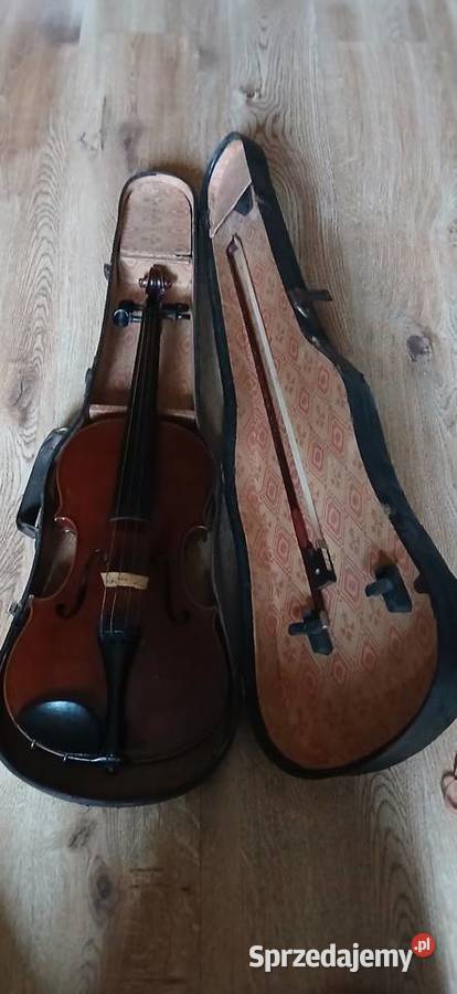 Stare skrzypce z futeralem Instrumenty smyczkowe Kraków