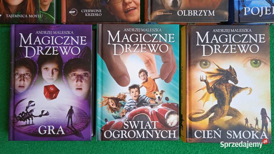 Magiczne drzewo Andrzej Maleszka seria 7 książek mazowieckie Warszawa