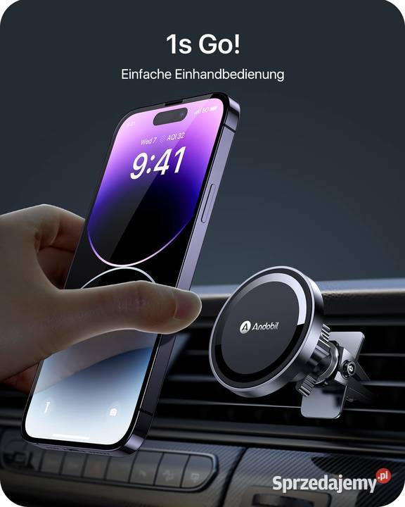 andobil Samochodowy uchwyt na telefon komórkowy Motoryzacja Zawiercie