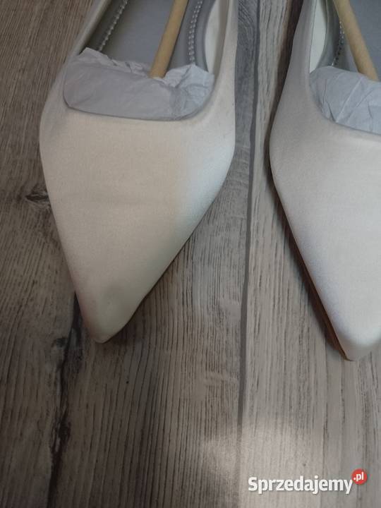 42 ASOS Design Białe baleriny baletki z Londynu Kraków sprzedam
