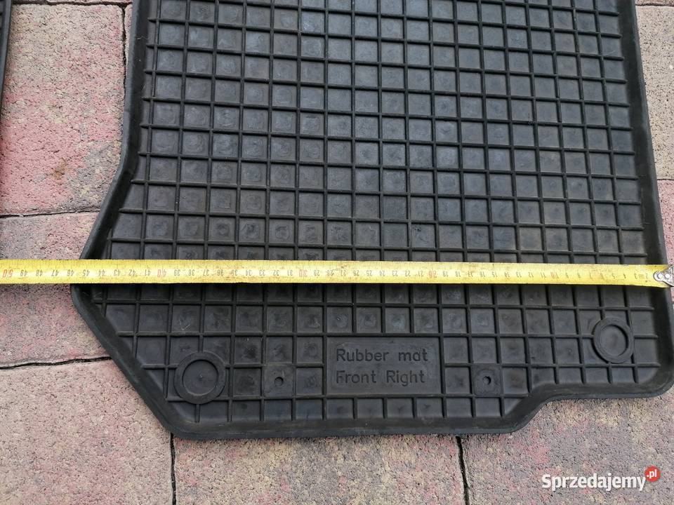Oryginalne gumowe dywaniki rubber focus fiat Skwierzyna sprzedam