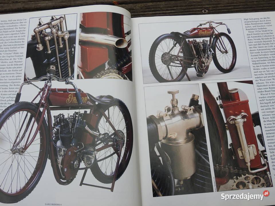 Custom Harley WLA Indian Bobber Chopper Early Warszawa
