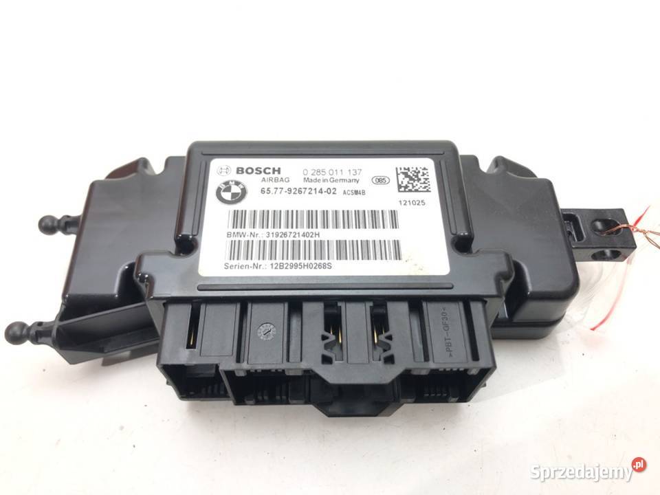 SENSOR AIRBAG BMW F31 9267214 1219 CZUJNIK Poduszki powietrzne