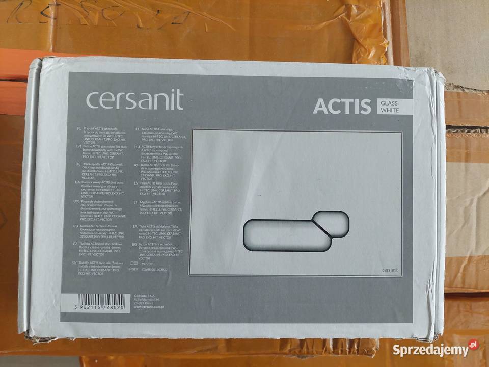 Przycisk spłukujący Cersanit ACTIS S97017 białe Solec-Zdrój sprzedam