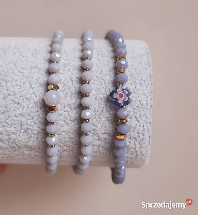 Bransoletka z kamienia górskiego Bransoletki Warszawa