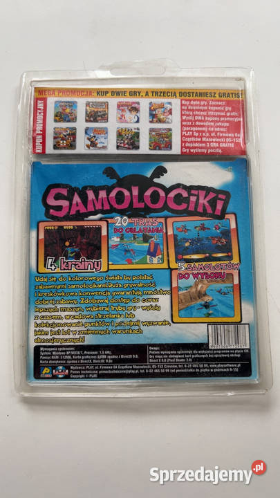 SAMOLOCIKI GRA PC CDROM NOWA W FOLII POLSKA mazowieckie