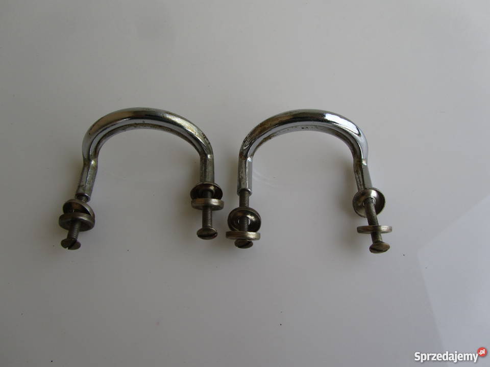 Uchwyt meblowy metalowy kpl 2 z PRLu Olecko sprzedam