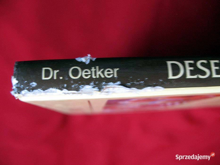 Desery Dr Oetker książka polska Świetne i łatwe