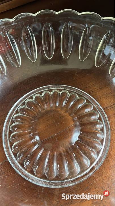 Salaterka miska owocarka To szkło Wzór to owalne Gdańsk