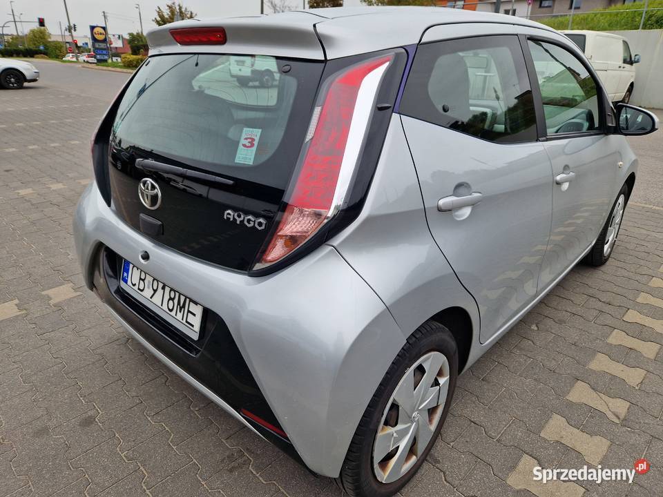 Toyota Aygo Toyota Aygo II 2015 roku silnik Bydgoszcz