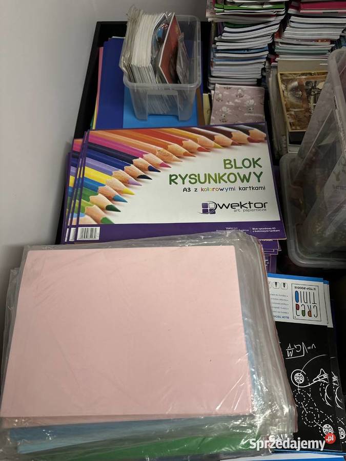 Artykuły szkolne papiernicze biurowe Hecznarowice sprzedam