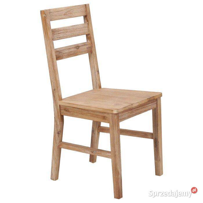 Zestaw do jadalni Carli z 4 krzesłami lite Zamość