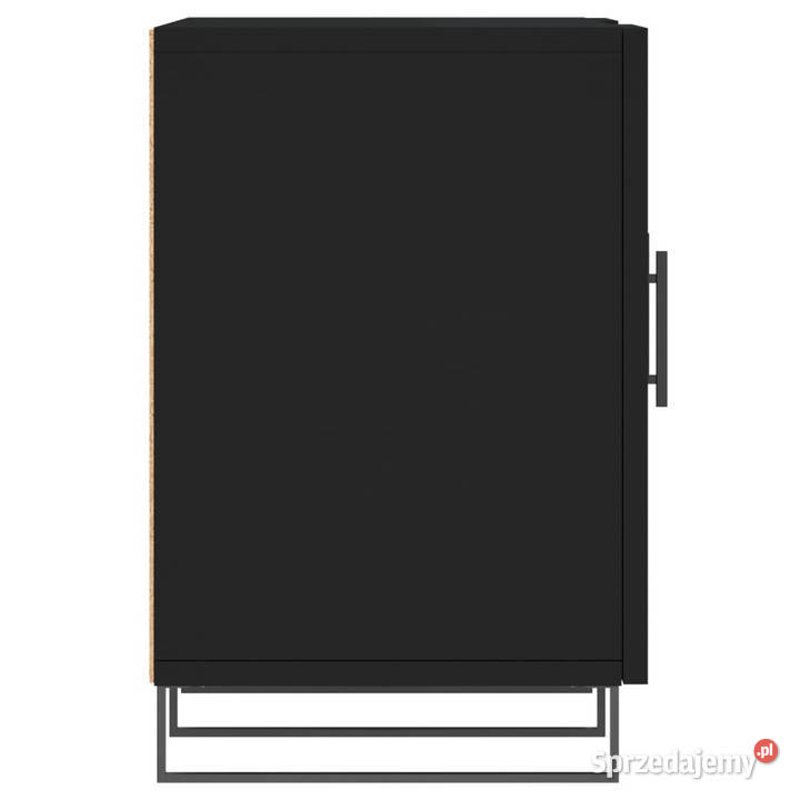 Szafka pod TV czarna 150x30x50 materiał Warszawa