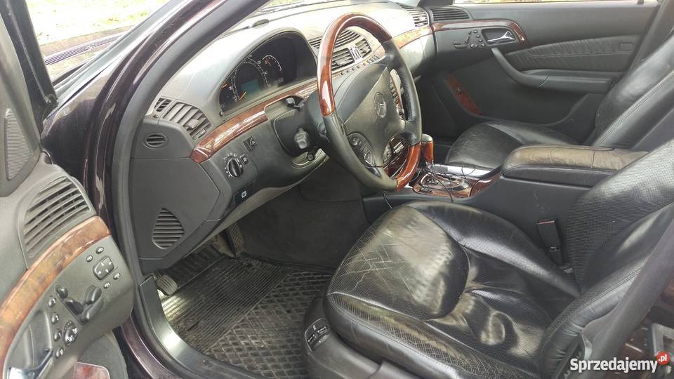 Mercedes S klasa W220 Lang sprzedam 186503km Chorzów