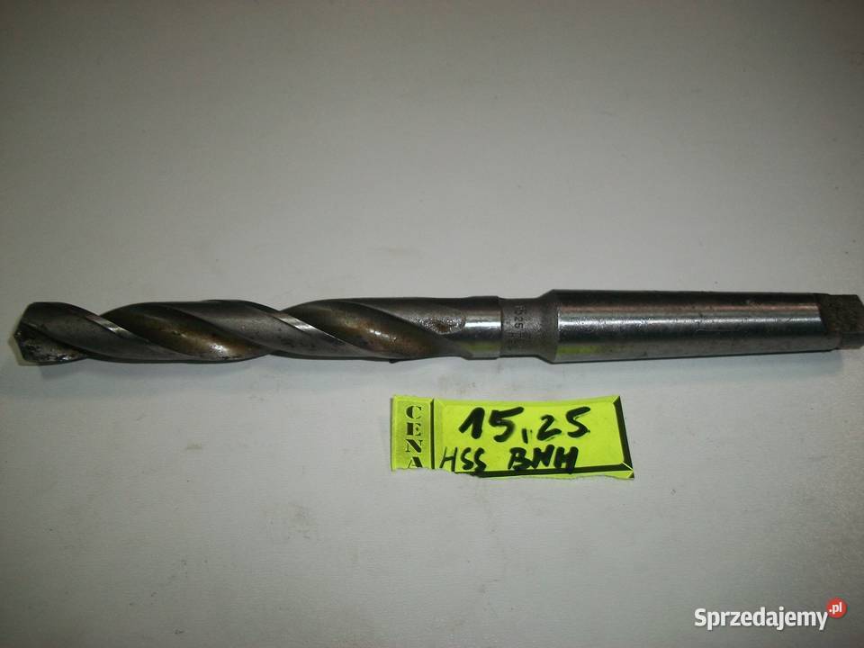 Wiertło 1525 mm HSS stożkowe małopolskie Olkusz