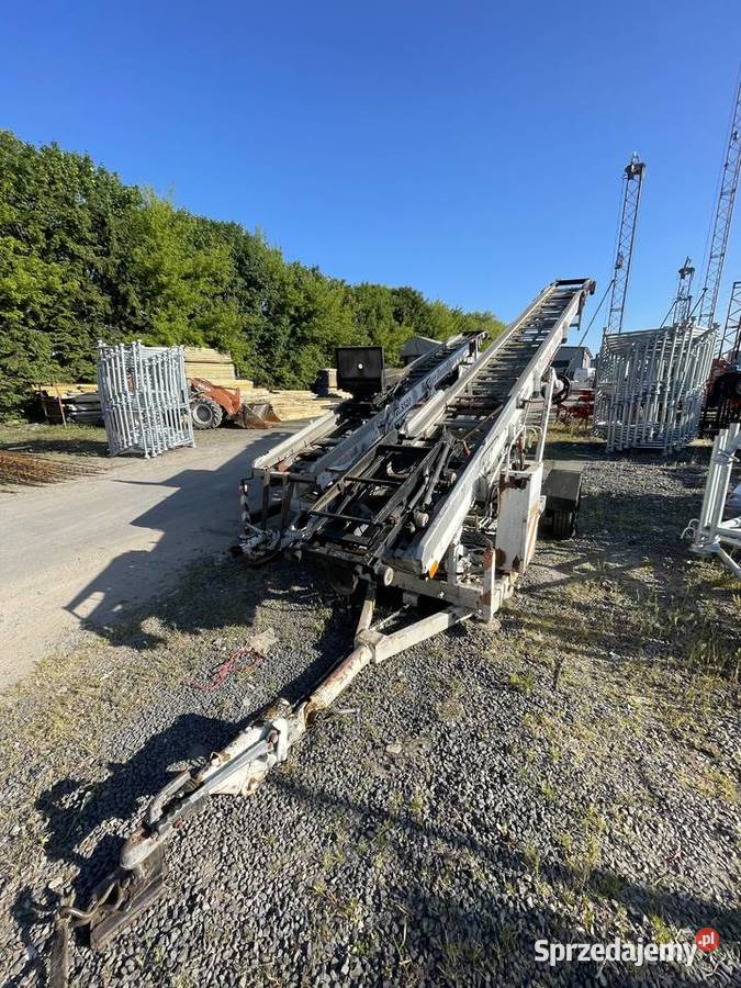 Winda drabina dekarska 2 sztuki Paus 25WHK Rok produkcji 2000 Ślesin