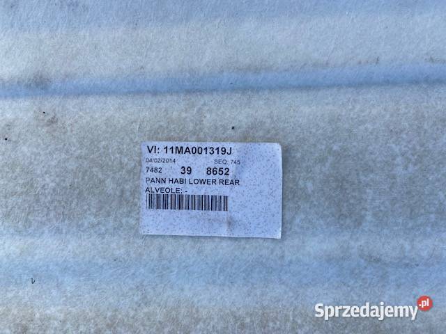 Tapicerka Renault T Gama Range 7482398652 Maszewo