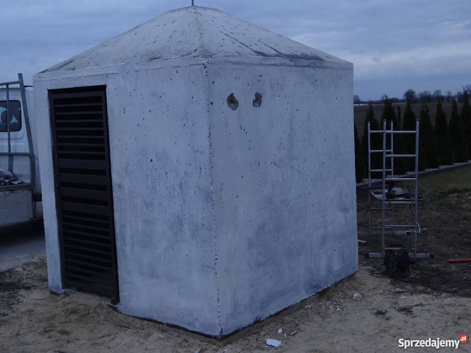 śmietnik altanka ogrodowa wiata piwnica na
