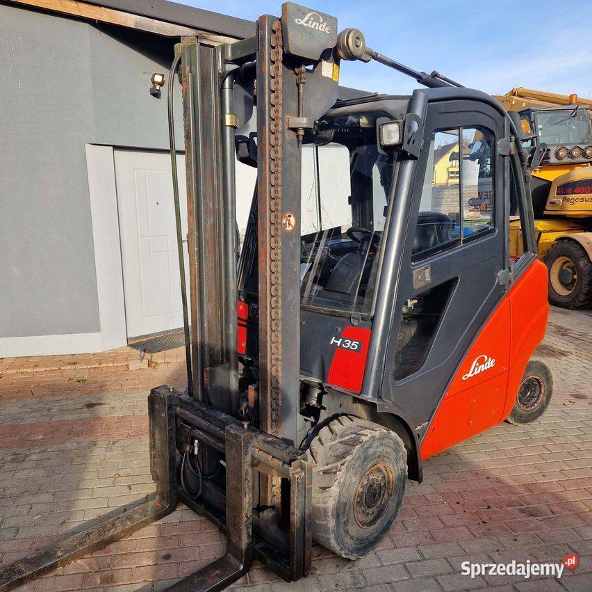 Wózek widłowy Linde H35T sprzedaż wynajem serwis Borkowo
