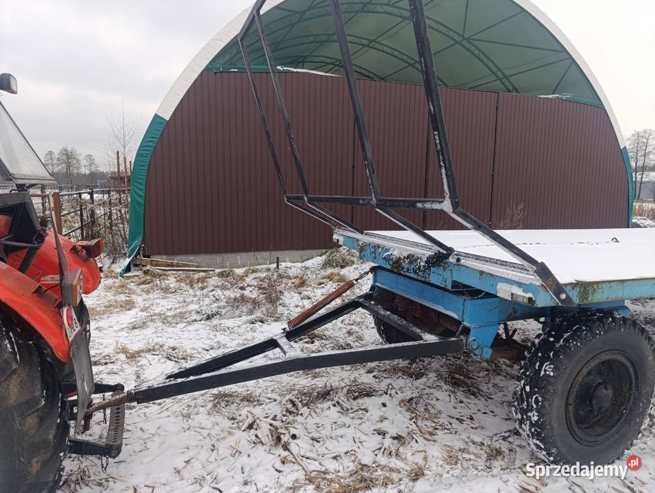 Przyczepa do bel nieuszkodzony kujawsko-pomorskie