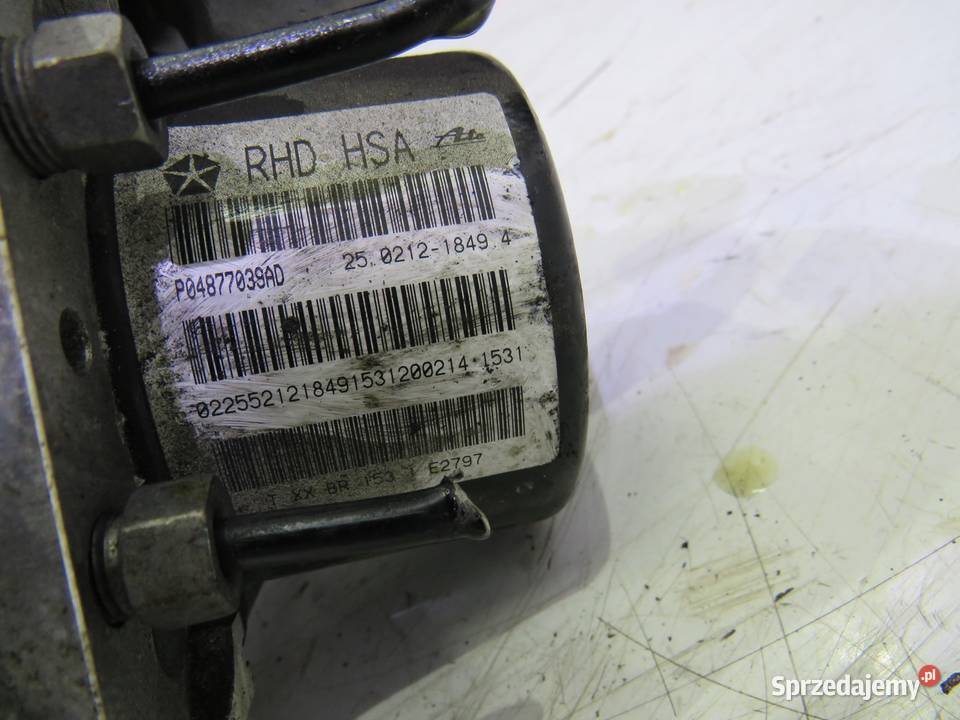 POMPA ABS JEEP COMPASS 22 CRD P04877039AD Układ hamulcowy lubelskie