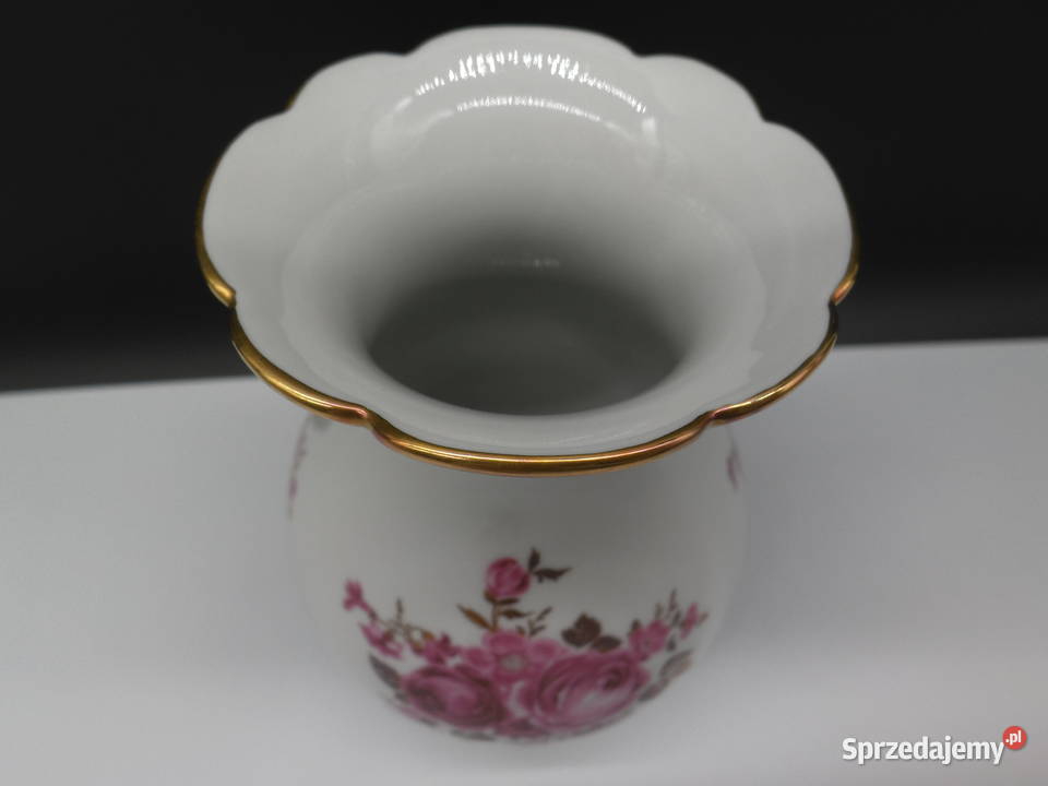 Porcelanowy wazon firmy Wallendorf Raszków