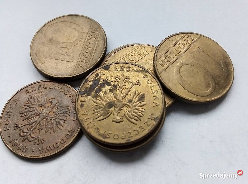 POLSKA10 ZL1989 r1990 rMMn8 SZTUK mazowieckie Legionowo sprzedam