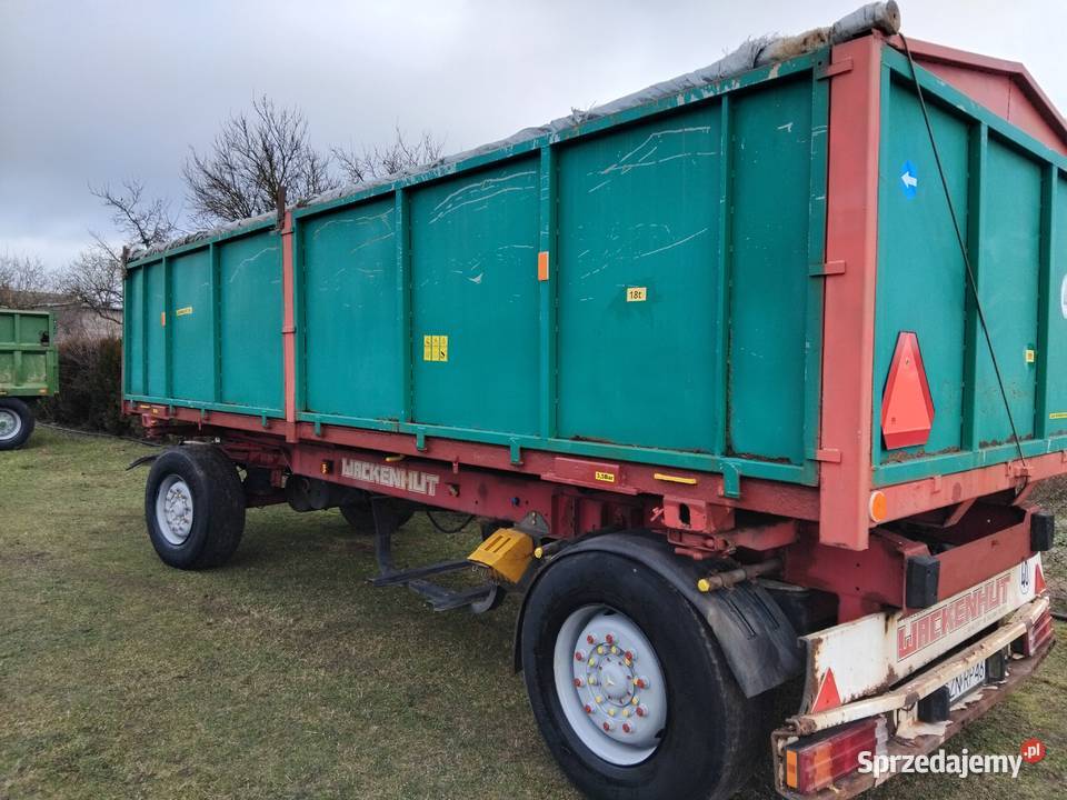 Przyczepa wywrotka 15 tonowa transport łódzkie Bełchatów