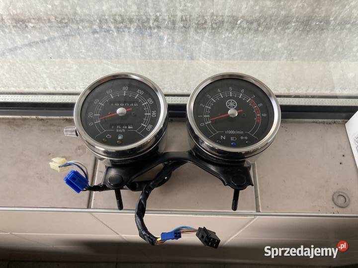 Licznik i obrotomierz z demontażu Yamaha SR400