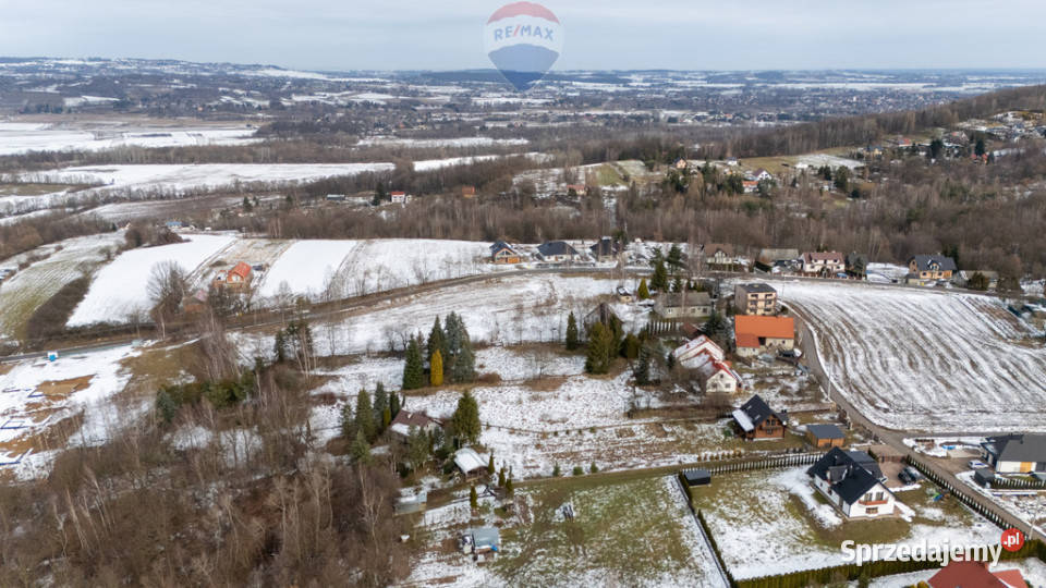 Działka budowlana Stadniki 20 ar gm Dobczyce 32m