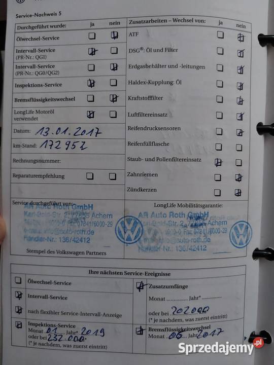 VW Golf Plus 20 110 Garażowany Zadbany Kłobuck