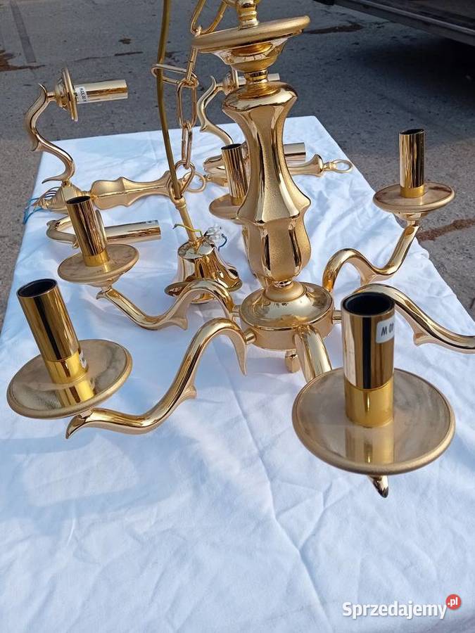 Lampa mosiężna Tarnogród sprzedam