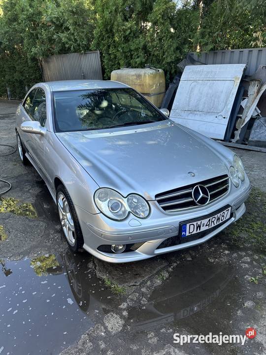 CLK 200 AMG PLUS GAZ KOMPRESOR Wrocław
