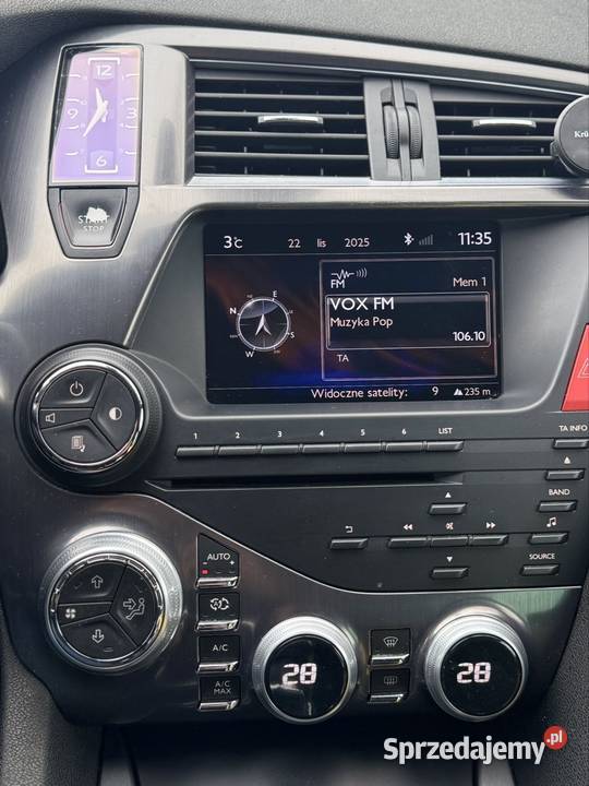 Citron DS5 20 HDi 2012 Kamera Parktronic CD Lublin