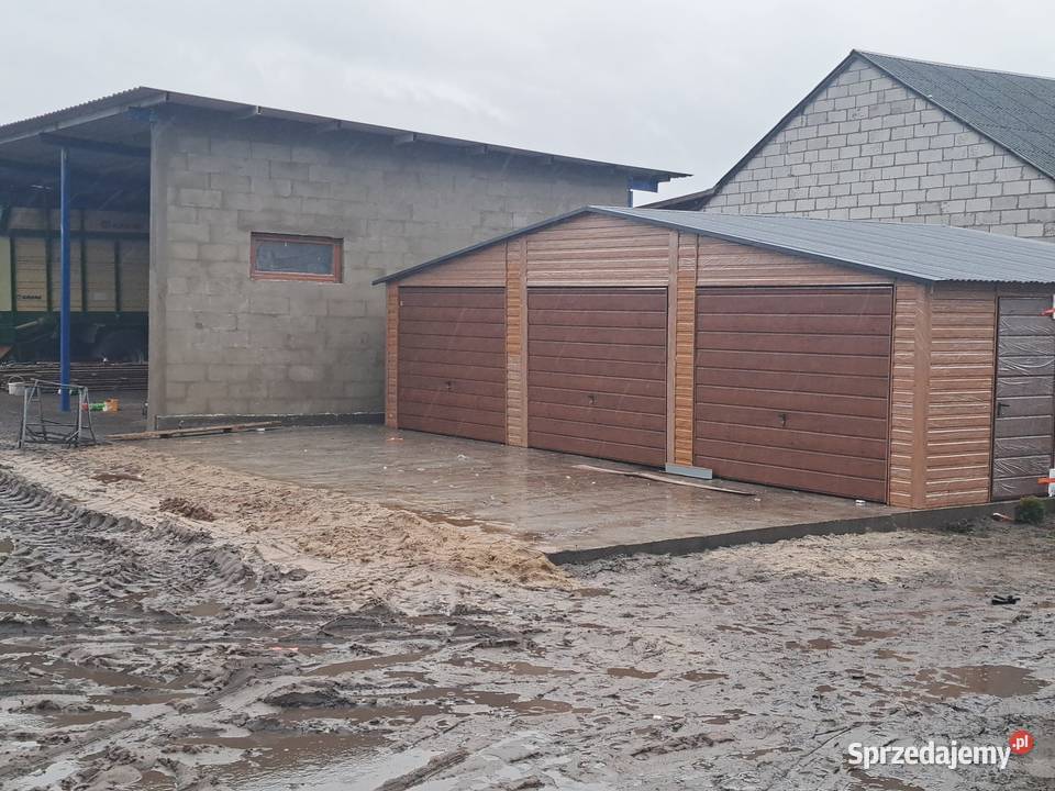 A18Zadaszenie CARPORT WIELOSTANOWISKOWY Wiata Chodzież