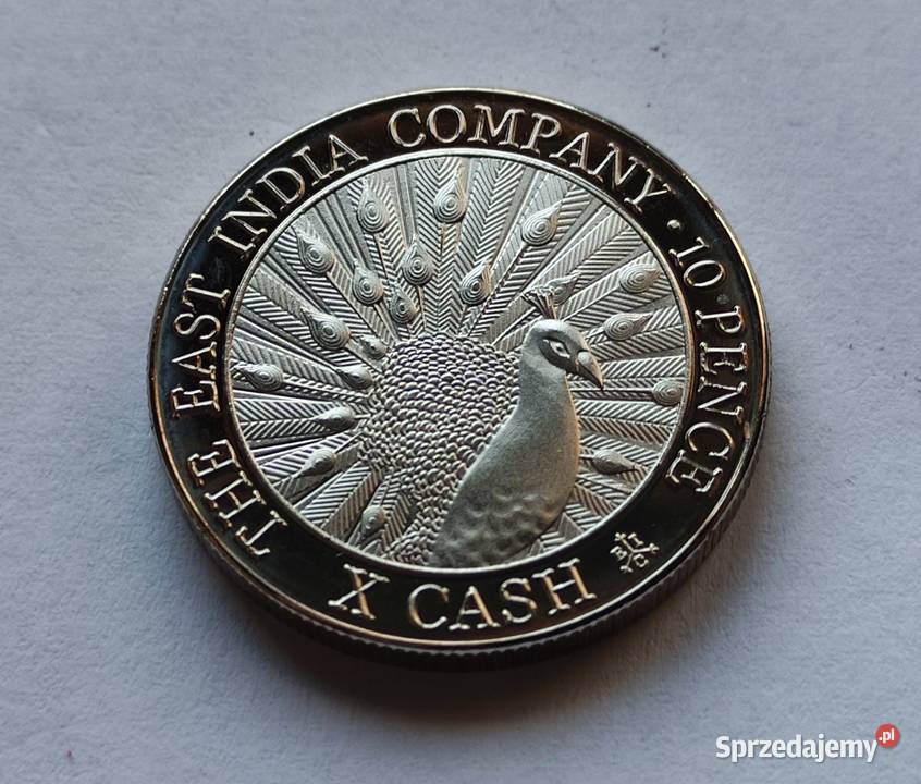 Moneta Saint Helena East India Company 10 Pence Pruszków sprzedam