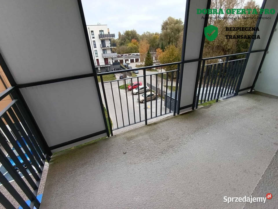 Nowe mieszkanie z balkonem i 2 miejscami Pruszcz Gdański sprzedam