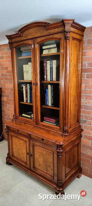 Ekskluzywna biblioteka Ludwik Filip antyk Łagów