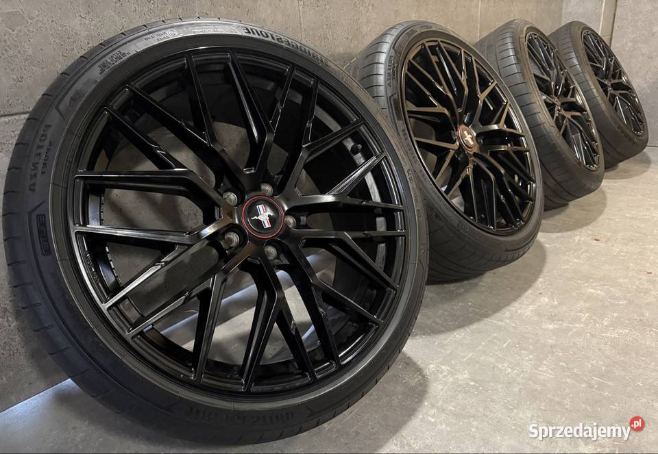 20 Ford Mustang felgi koła komplet 5x1143 85J wielkopolskie Lubasz sprzedam