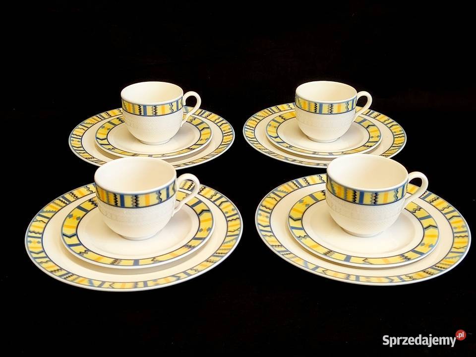 Zestaw kawowy trio Villeroy Boch Bali Look Chełm sprzedam