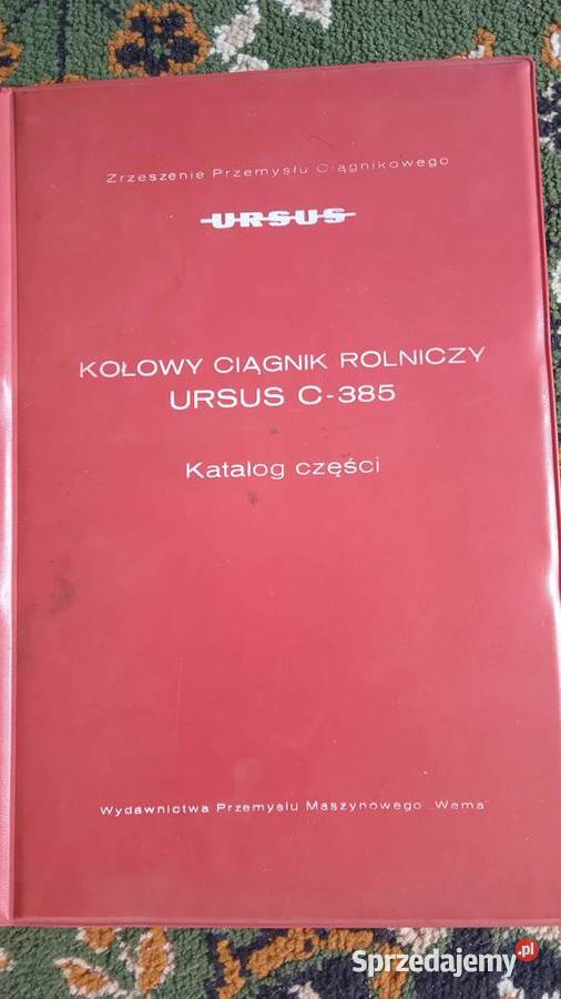 Katalog części zamiennych ciągnik rolniczy Ursus Lublin sprzedam