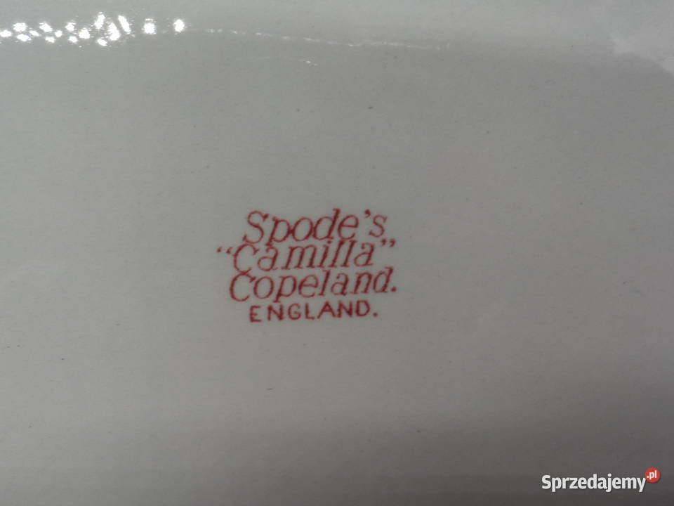 Antyczna Waza SPODE Pink Camilla Vintage England Raszków