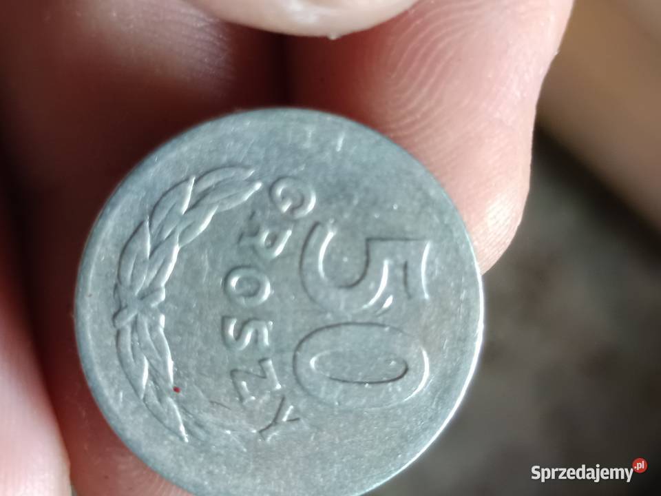 Sprzedam monete 50 gr 1949 r bbcnnn Chełm