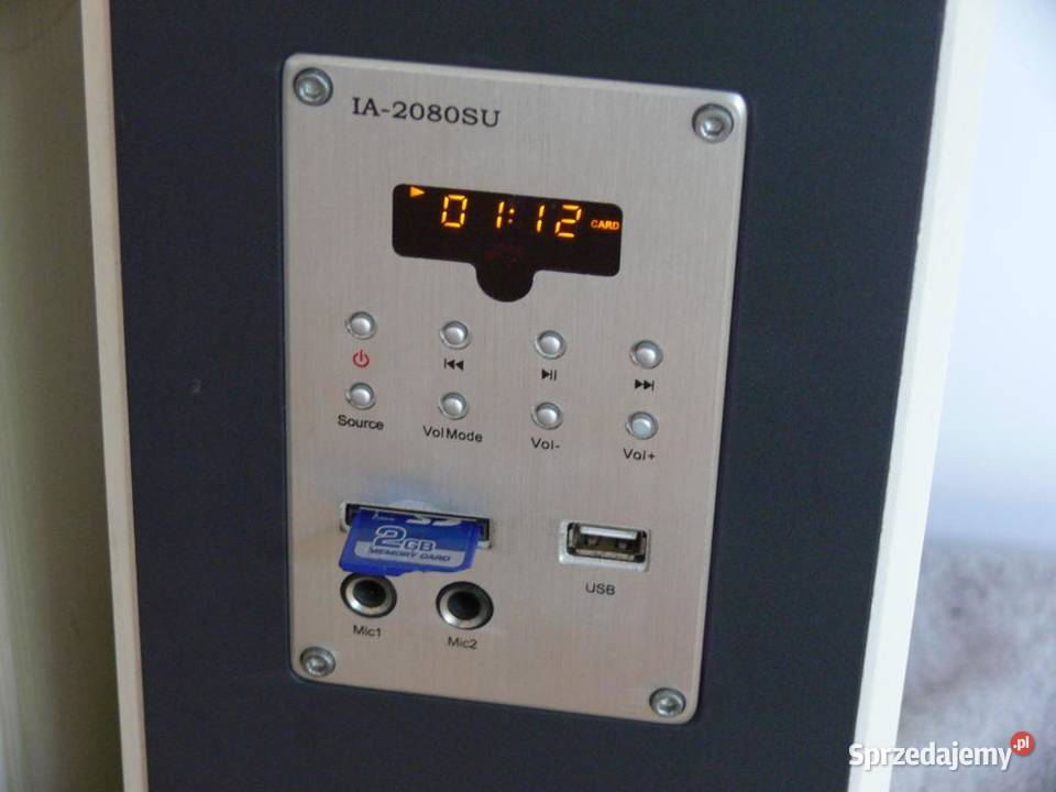 Kolumny aktywne USB AUX 2 X 80 wat sprawne Jasło sprzedam