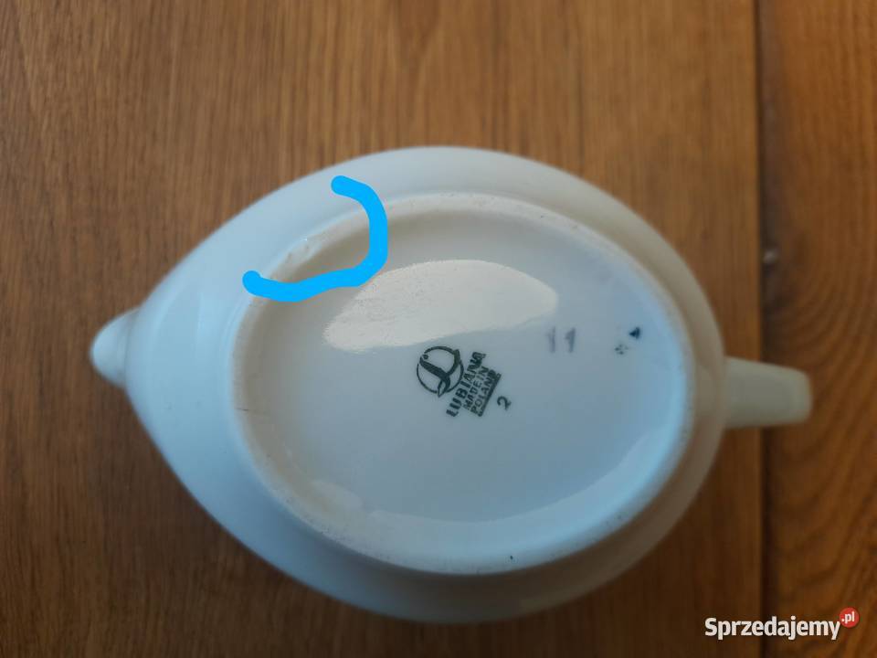 Serwis zestaw naczyń obiadowych wzór kaszubski warmińsko-mazurskie Morąg