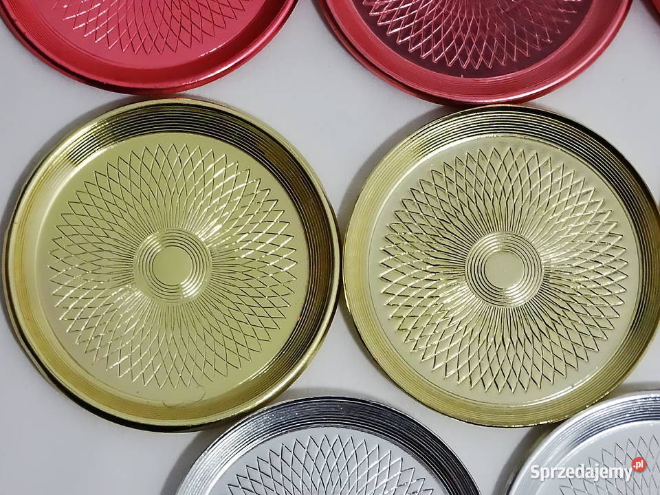 Zestaw dekoracyjnych talerzyków podstawek Biłgoraj sprzedam